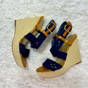 Lilly Pulitzer Kelsey Wedge Sandal Size 8